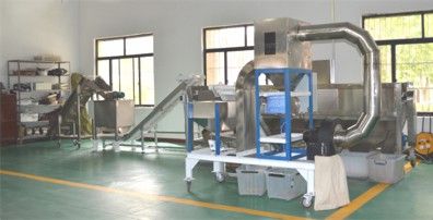 核桃破殼分離生產(chǎn)線